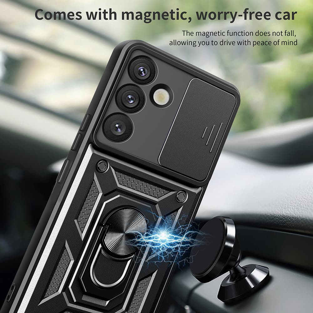 Techsuit CamShield Series Samsung Galaxy S25 Plus růžově zlatá - náhled 5