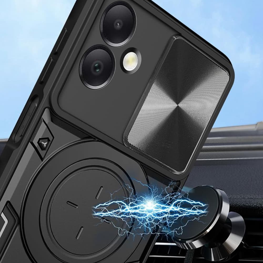 Ochranný kryt Techsuit CamGuard Pro Honor 200 Smart X7c černý - náhled 5