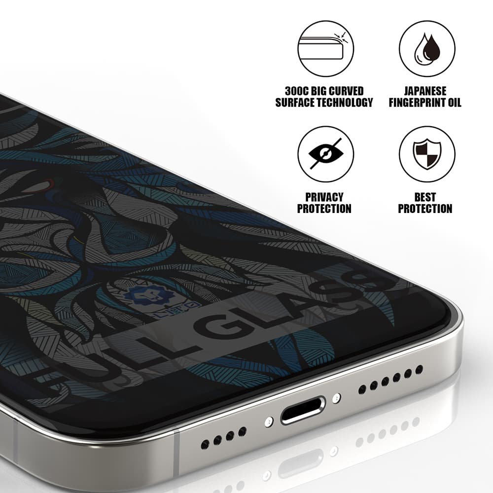 Lito D+ Max Privacy 300C pro iPhone 16 Plus černá - náhled 5