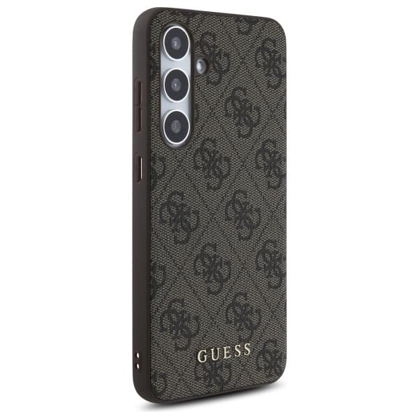 Guess Hardcase 4G Classic pro Samsung Galaxy S24 FE hnědý - náhled 5