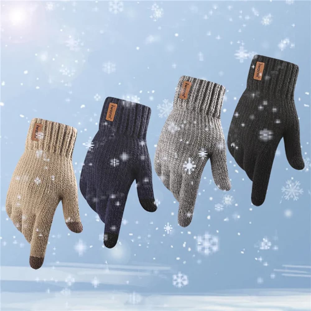 Iwarm Rukavice ST0016 z alpaka vlny velikost 22 cm šedé - náhled 5