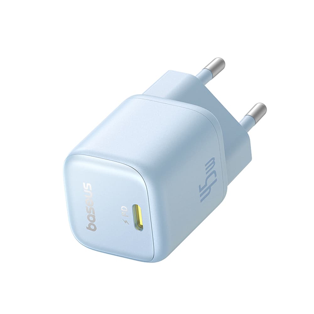 Nabíječka Baseus Wall Charger PicoGo 45W USB-C modrá Galaxy - náhled 5