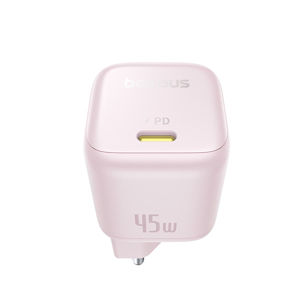 Nabíječka Baseus Wall Charger PicoGo 45W USB-C růžová - náhled 5
