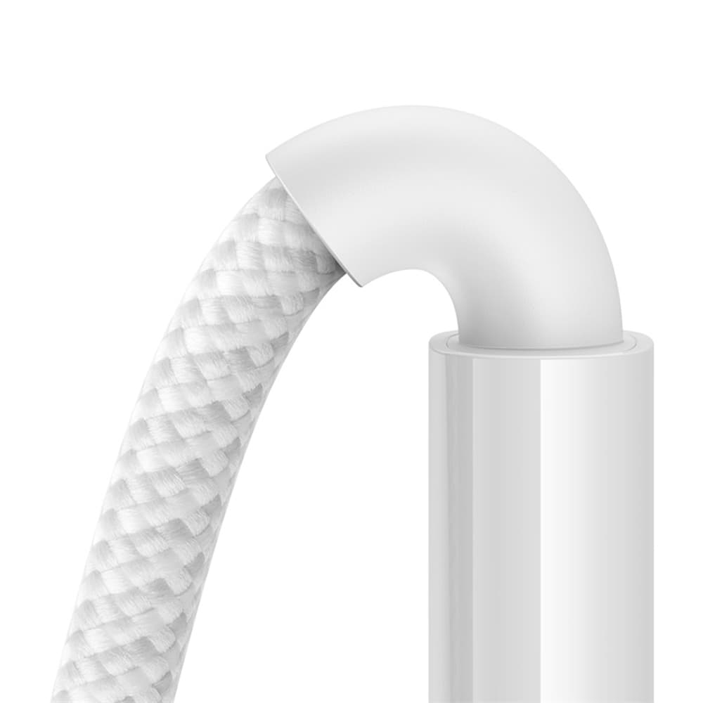 Baseus Data Cable Display 2 USB na Type-C Digitální Displej 100W 2m Měsíční Bílá - náhled 5