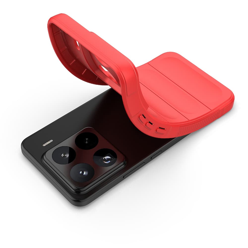 Ochranný kryt Techsuit Magic Shield pro Xiaomi 15 Pro v barvě bordó - náhled 5
