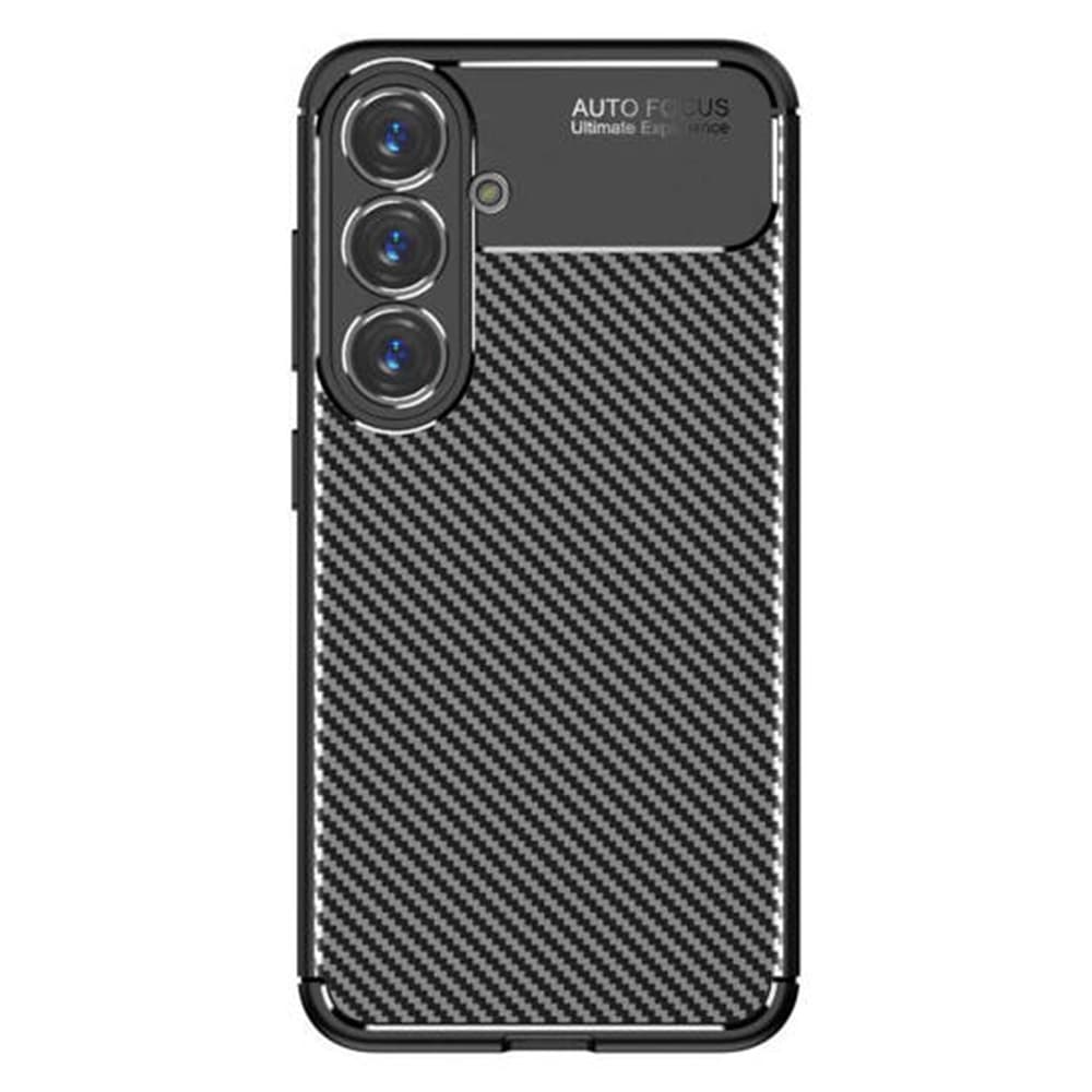 Techsuit CarbonFiber pro Samsung Galaxy S25 černý - náhled 5
