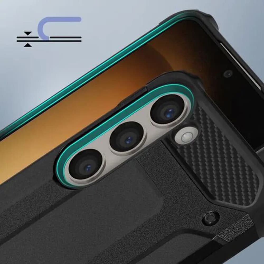 Techsuit – hybridní brnění – Samsung Galaxy A06 – černá - náhled 5