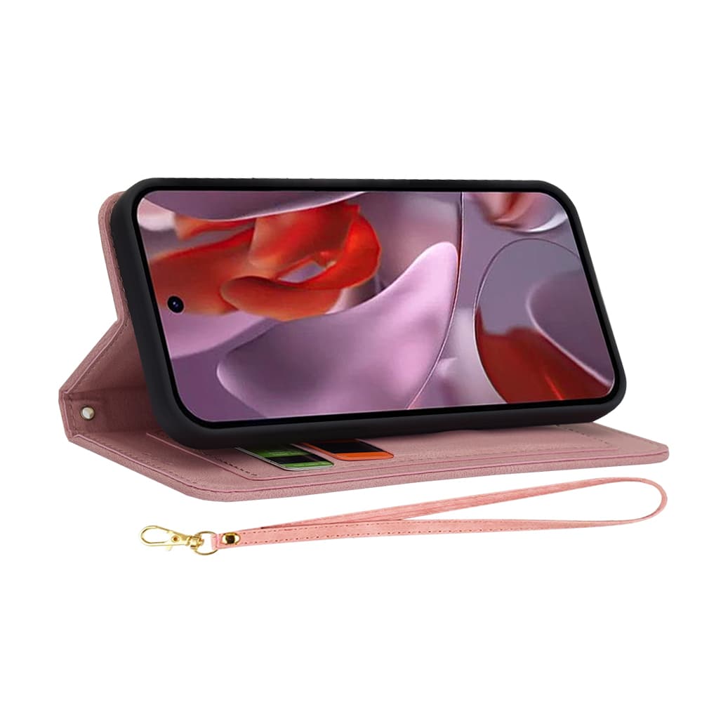 Techsuit FlipCraft Google Pixel 9a Sweetheart růžová - náhled 5