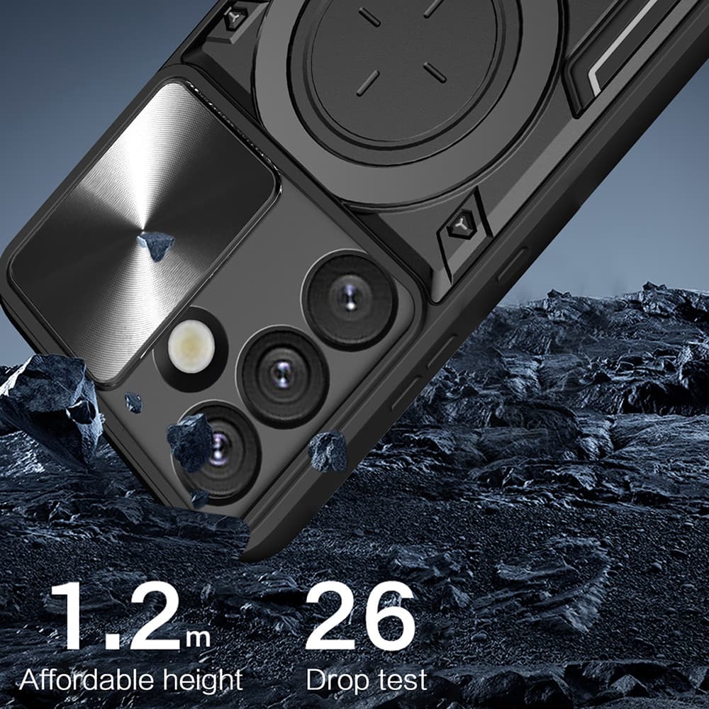 Ochranné pouzdro Techsuit CamGuard Pro pro Samsung Galaxy S25 Plus fialové - náhled 5