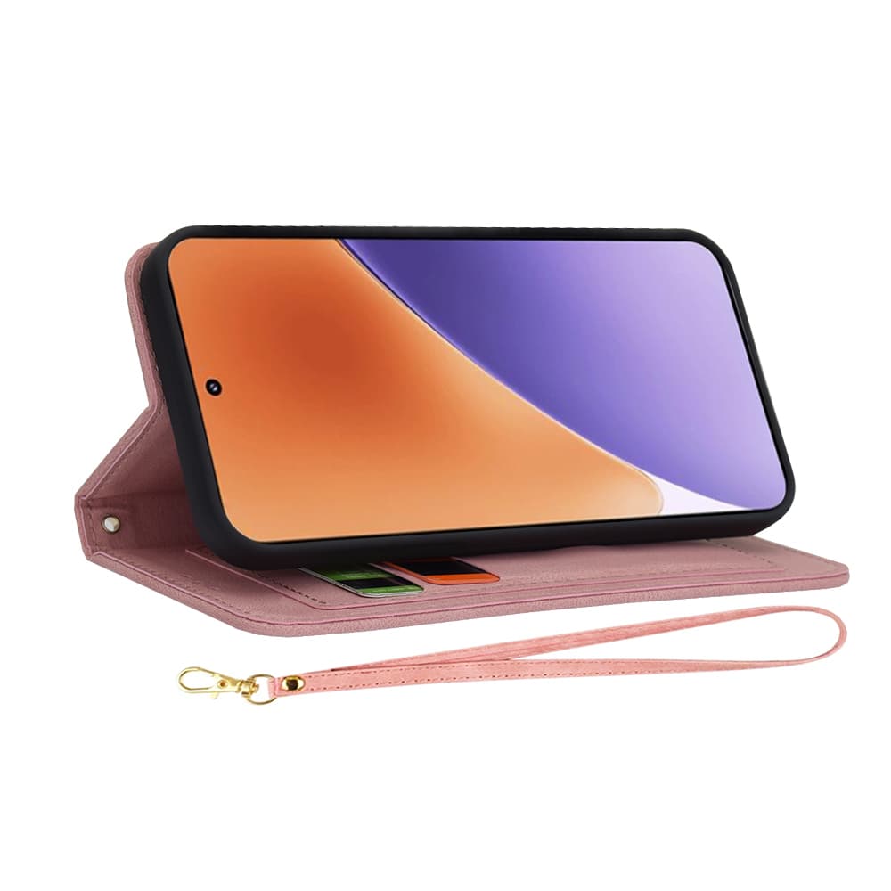 Techsuit FlipCraft Xiaomi 15 v růžové barvě - náhled 5