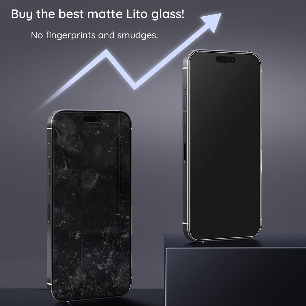 Lito HD Pro Matte pro iPhone 16 Plus černá - náhled 5