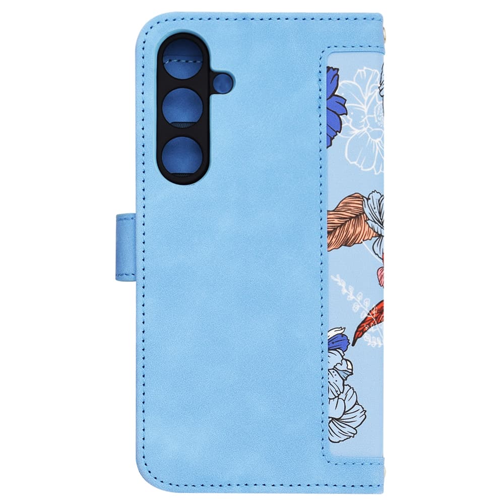 Pouzdro Techsuit FlipCraft pro Samsung Galaxy S25 Plus v modré barvě - náhled 5