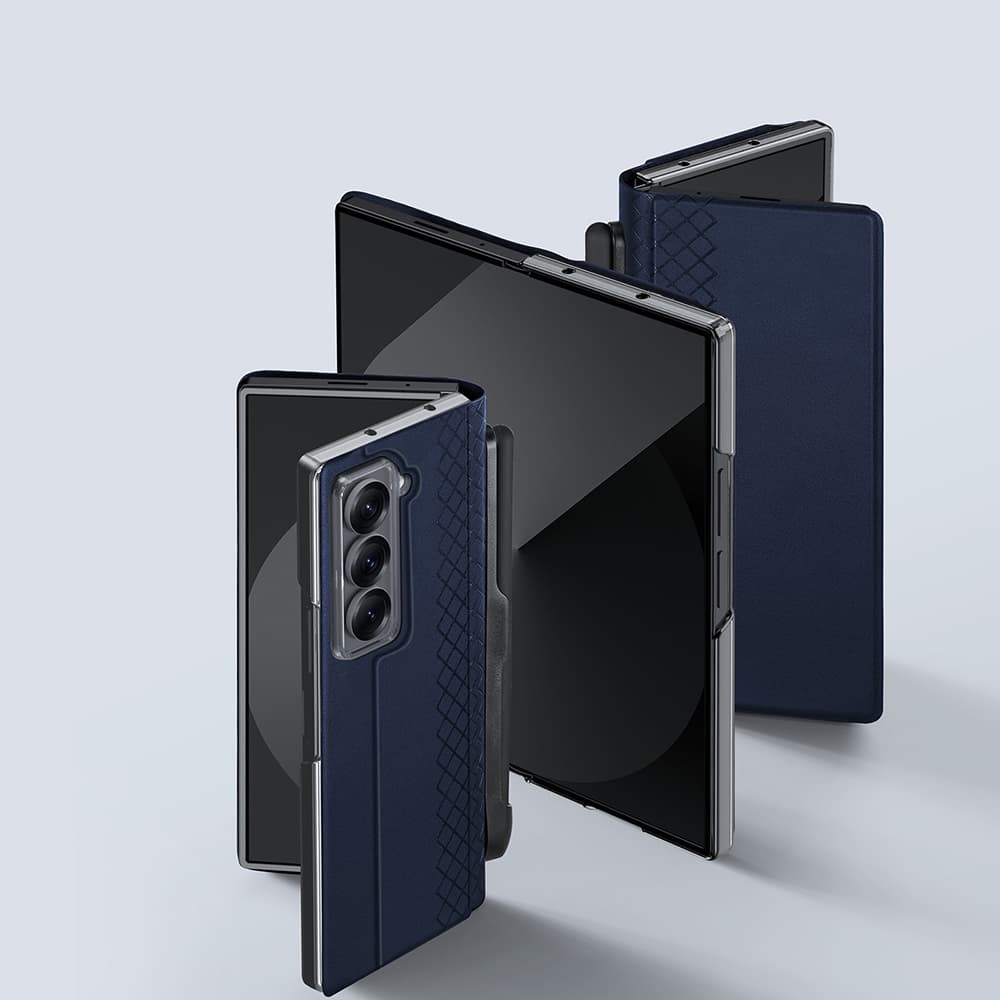 Dux Ducis Bril s držákem na tužku Samsung Galaxy Z Fold SE černá - náhled 5