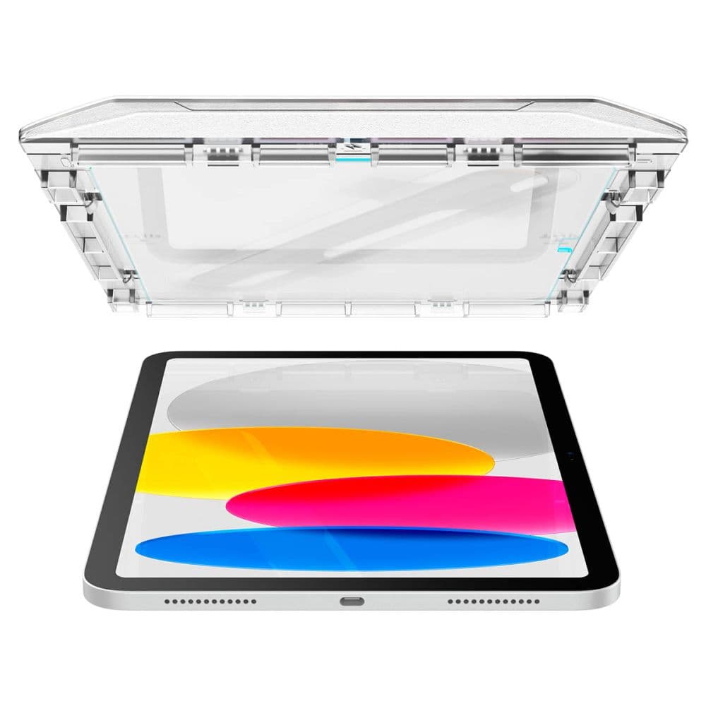 Spigen Glas.tR EZ-FIT iPad 10 2022 10.9 iPad 11 2025 Čirý - náhled 5
