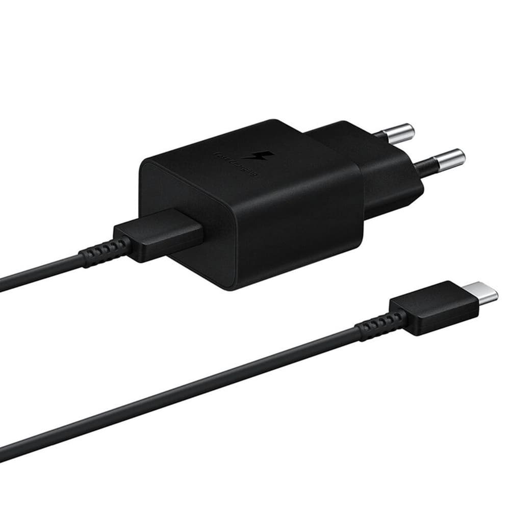 Samsung Originální nástěnná nabíječka EP-T1510XBEGEU Type-C 15W černá - náhled 5