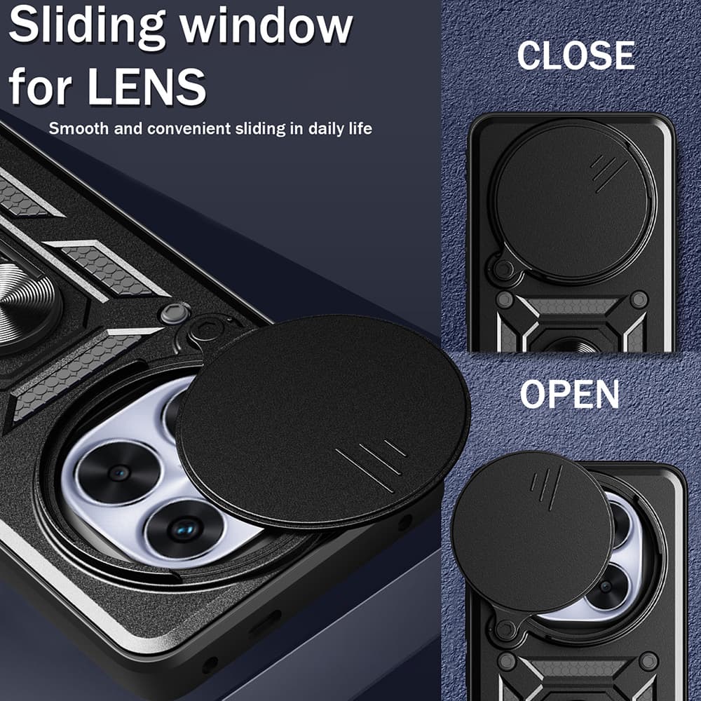 Techsuit CamShield Series pro Xiaomi Redmi Note 14 Pro+ 5G modrá - náhled 5