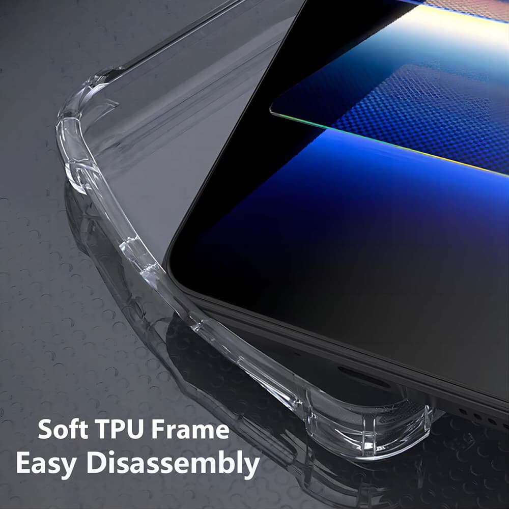 Techsuit Shockproof průhledný silikonový obal Huawei nova 13 průhledný - náhled 5