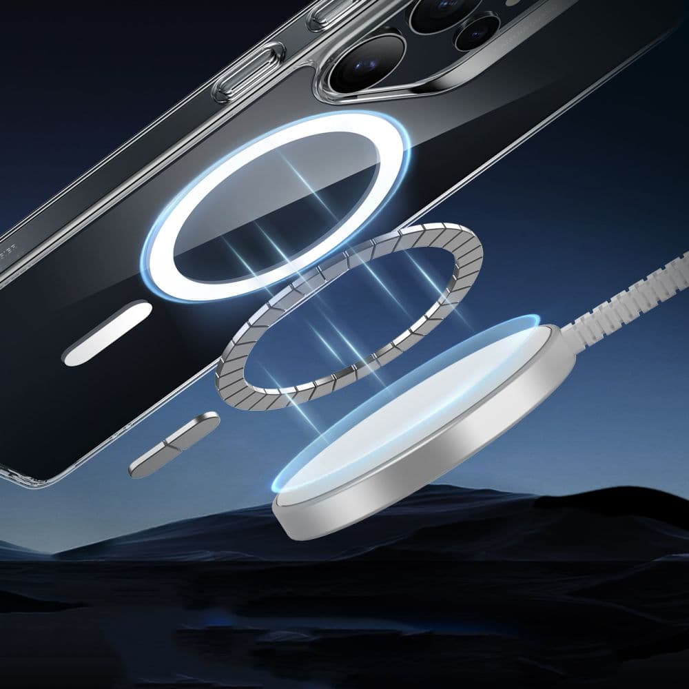 ESR Classic Hybrid HaloLock pro Samsung Galaxy S25 Ultra průhledný - náhled 5