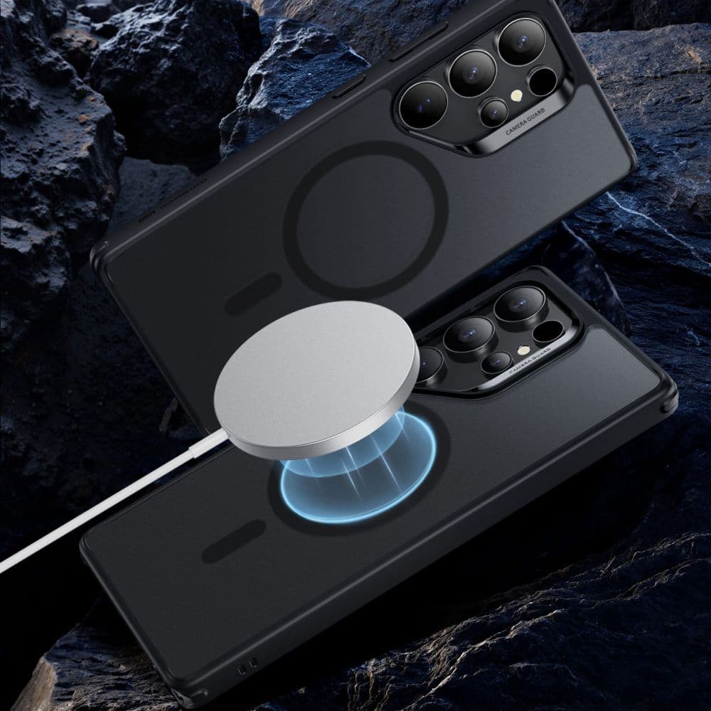 ESR Classic Hybrid HaloLock pro Samsung Galaxy S25 Ultra v matné černé - náhled 5