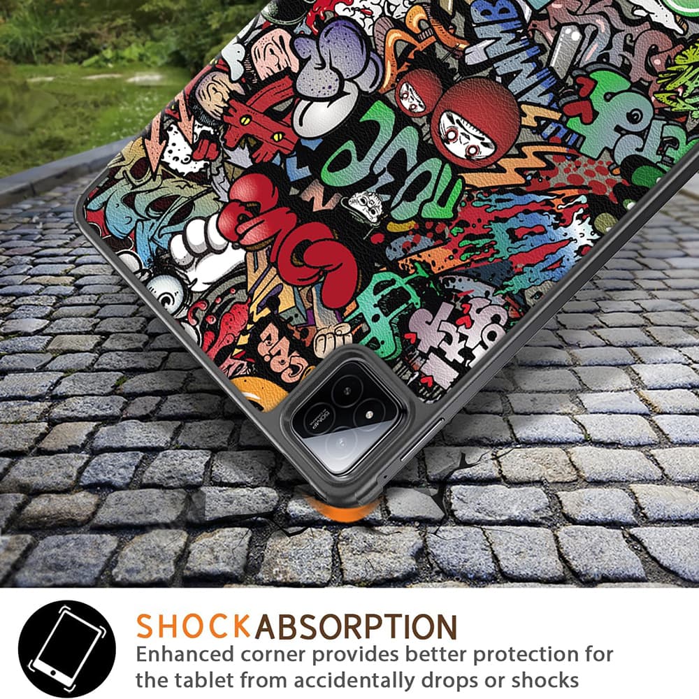 Pouzdro Techsuit FoldPro pro Xiaomi Pad 7 / 7 Pro / 8 / 8 Pro s motivem Urban Vibe - náhled 5