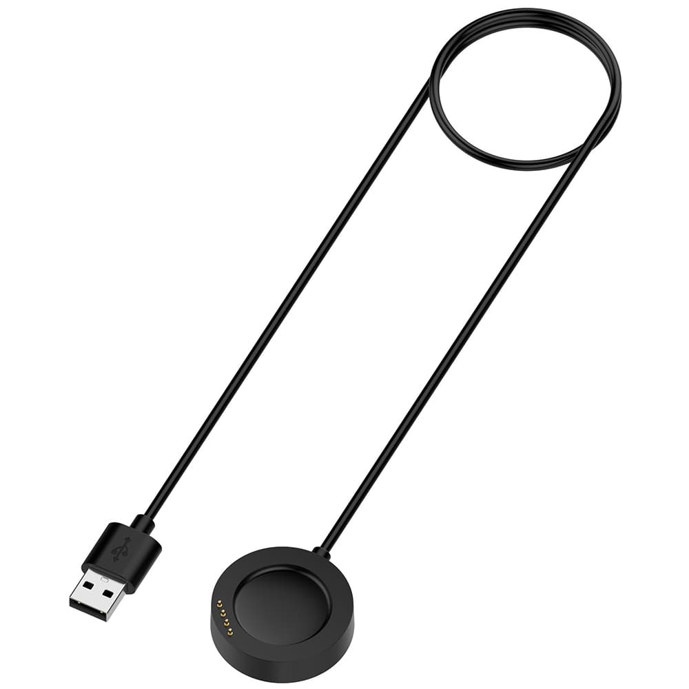 Techsuit SmartWatch bezdrátový nabíjecí kabel pro Xiaomi Watch S4 Sport USB černý - náhled 5