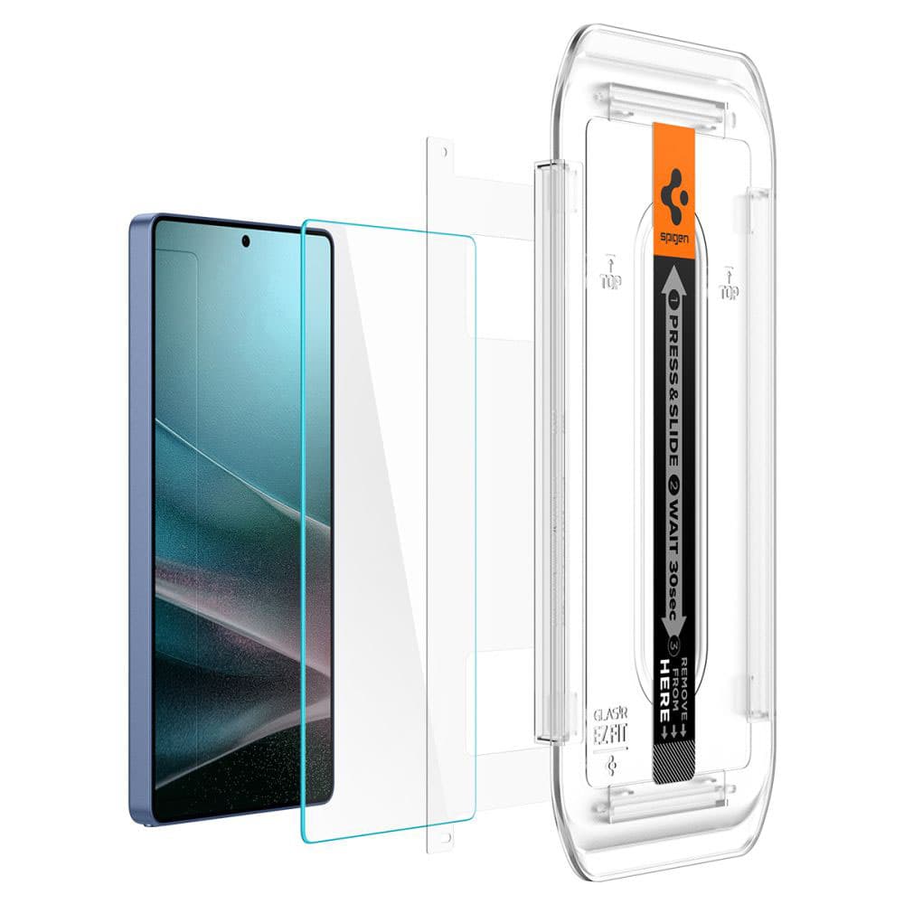 Spigen Glas.tR EZ-FIT HD (2 balení) Samsung Galaxy S25 Ultra průhledný - náhled 5