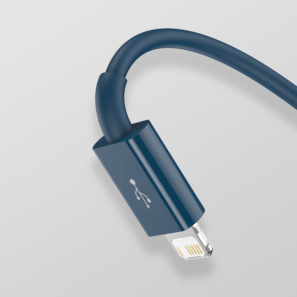 Baseus Datový kabel Superior Series CAMLTYS-03 USB na 3v1 1.5m Modrý - náhled 5