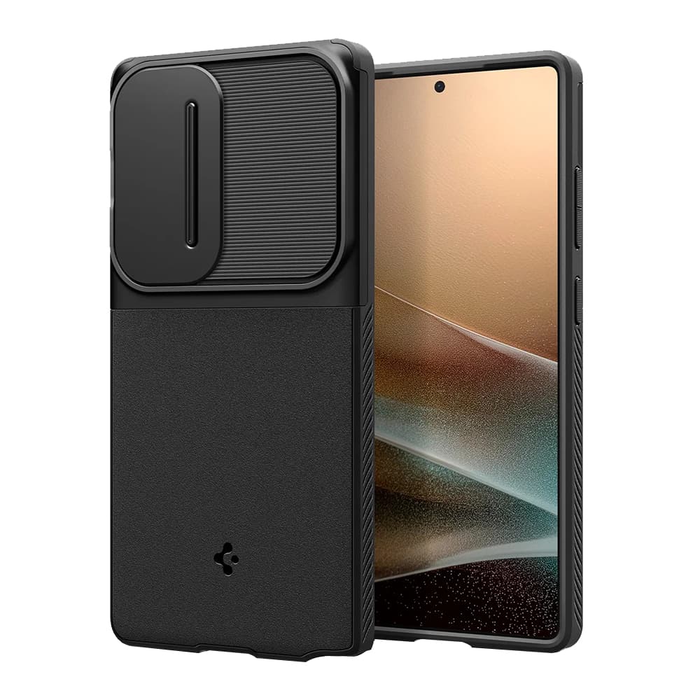 Pouzdro Spigen Optik Armor pro Samsung Galaxy S25 Ultra černé - náhled 5