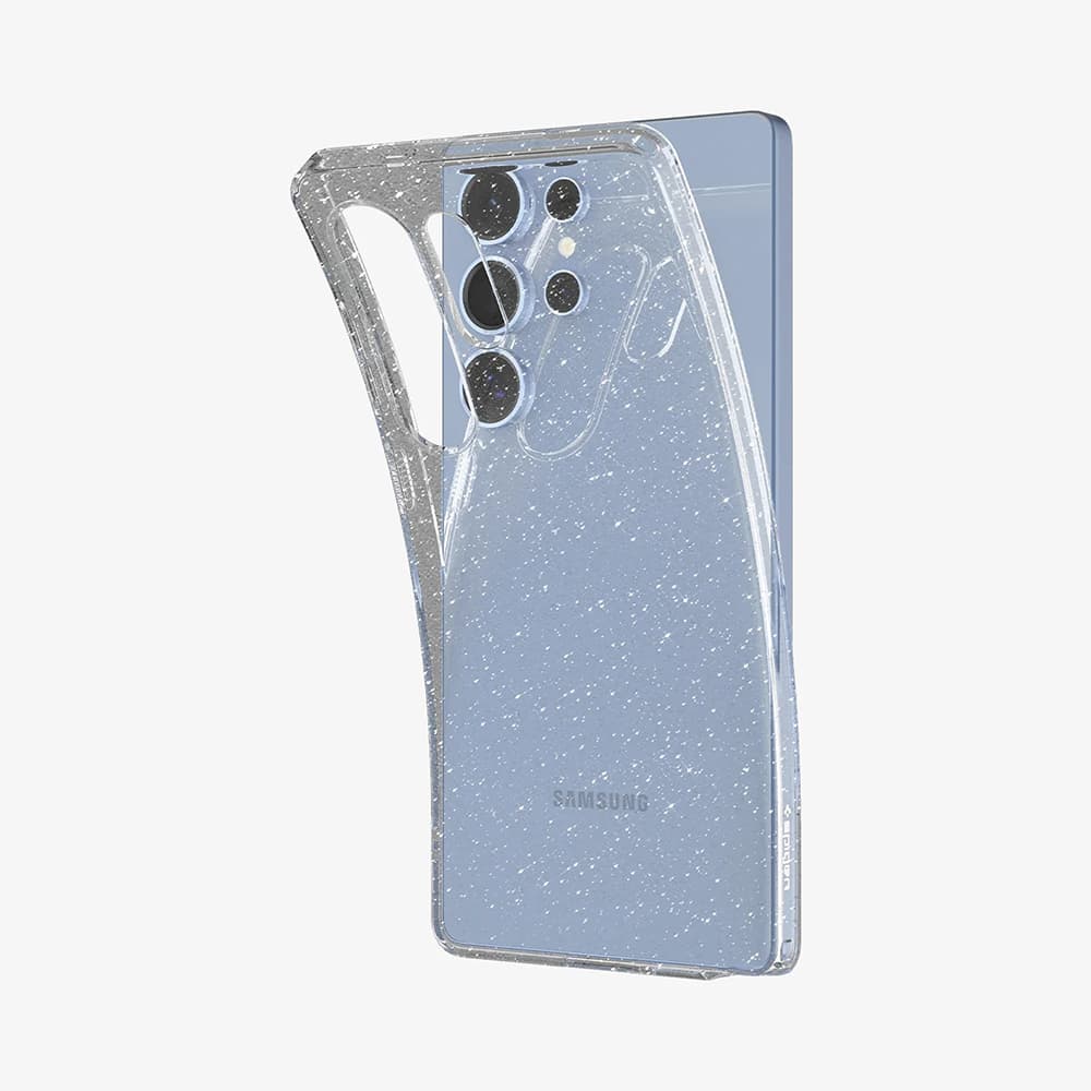 Spigen Liquid Crystal Glitter Samsung Galaxy S25 Ultra Křišťálový křemen - náhled 5