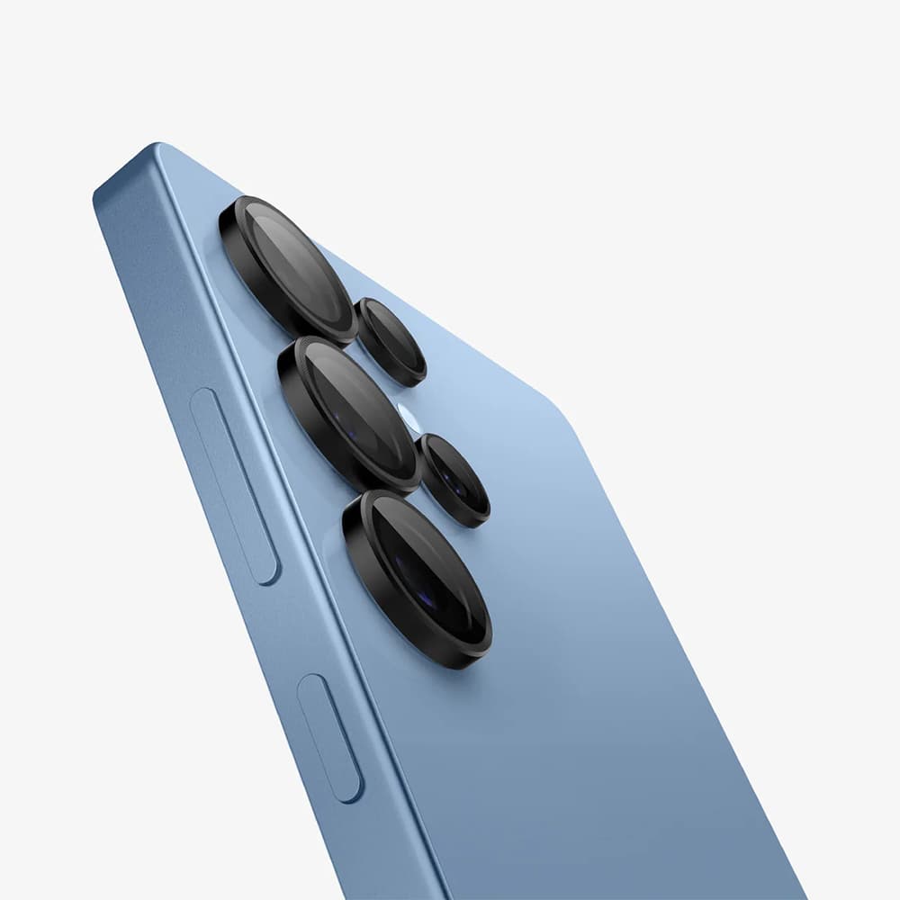 Spigen Optik.tR EZ Fit Pro sklo na kameru (2 ks) Samsung Galaxy S25 Ultra černá - náhled 5
