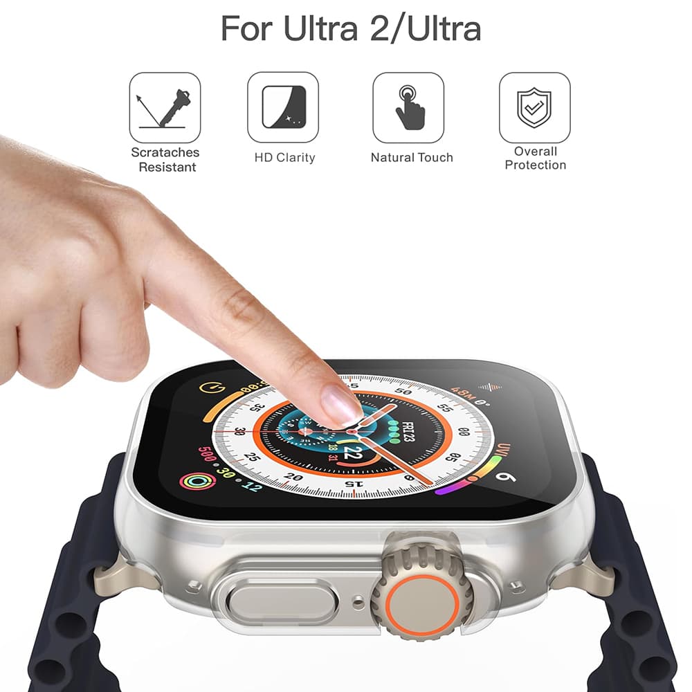 Techsuit Defense360 Pro pro Apple Watch Ultra Ultra 2 Ultra 3 průhledný - náhled 5