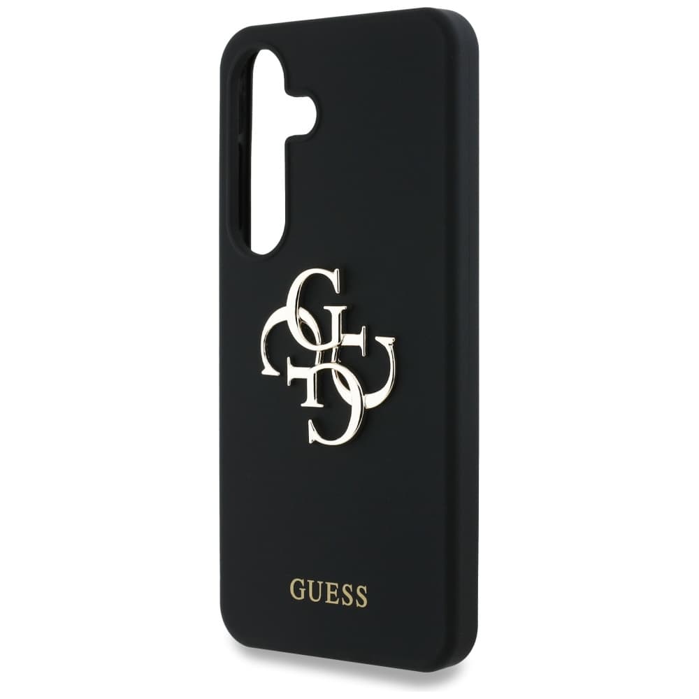 Guess Silicone 4G Big Metal Logo pouzdro Samsung Galaxy S25 černé - náhled 5