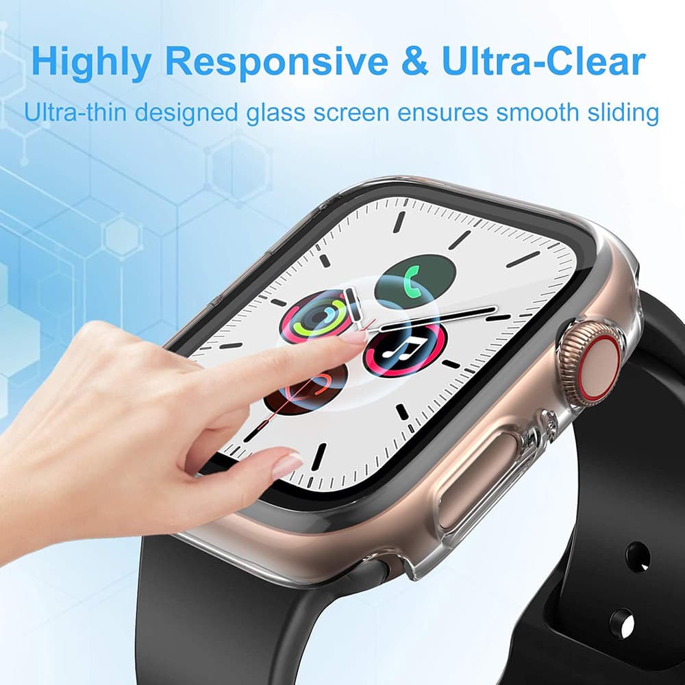 Techsuit - Defense360 Pro - Samsung Galaxy Watch4 / 5 (40mm) - černá - náhled 5