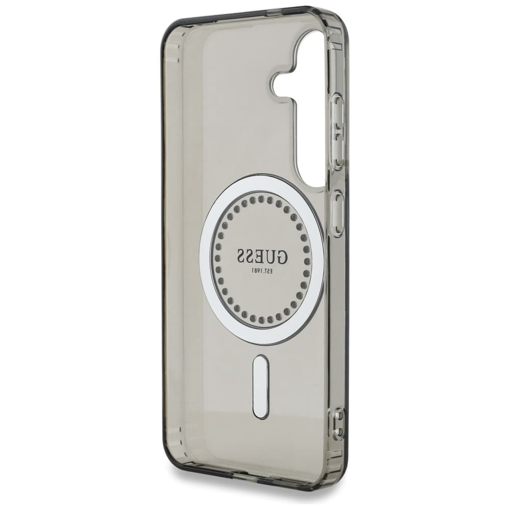 Guess IML Rhinestones MagSafe GUHMS25SPFTDTEK pro Samsung Galaxy S25 černá - náhled 5