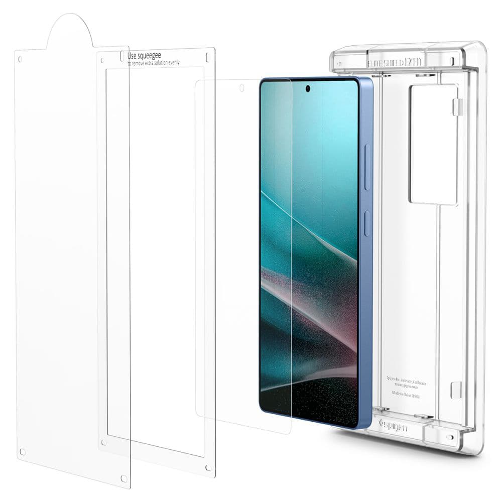 Spigen Elite Shield EZ Fit HD pro Samsung Galaxy S25 Ultra čirý - náhled 5