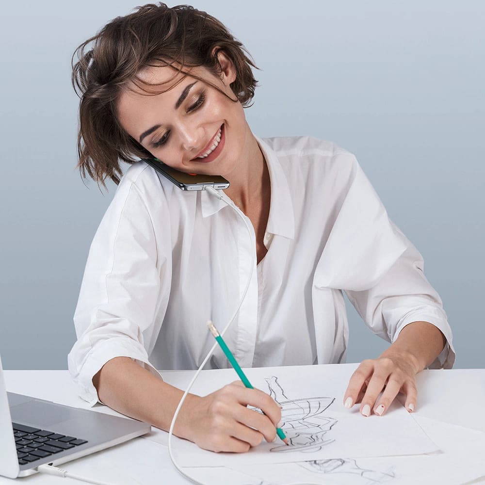 Acefast Data Cable C3-03 Type-C na Type-C 60W 3A 480Mb/s Rychlé nabíjení 1.2m černá - náhled 5