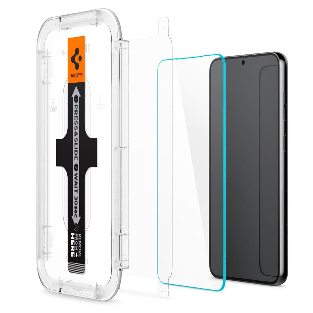 Spigen Glas.tR EZ-FIT 2 kusy Samsung Galaxy S23 Průhledné - náhled 5