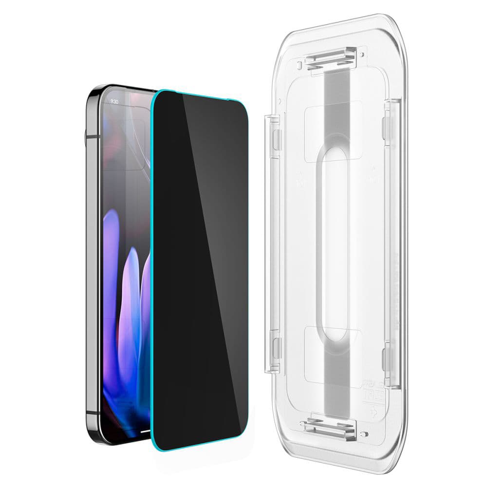 Spigen Glas.tR EZ-FIT (2 balení) Google Pixel 9 Pro XL Ochrana soukromí - náhled 5