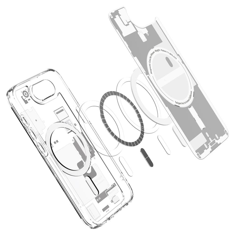 Spigen Ultra Hybrid Zero One MagSafe pro iPhone 16e bílý - náhled 5