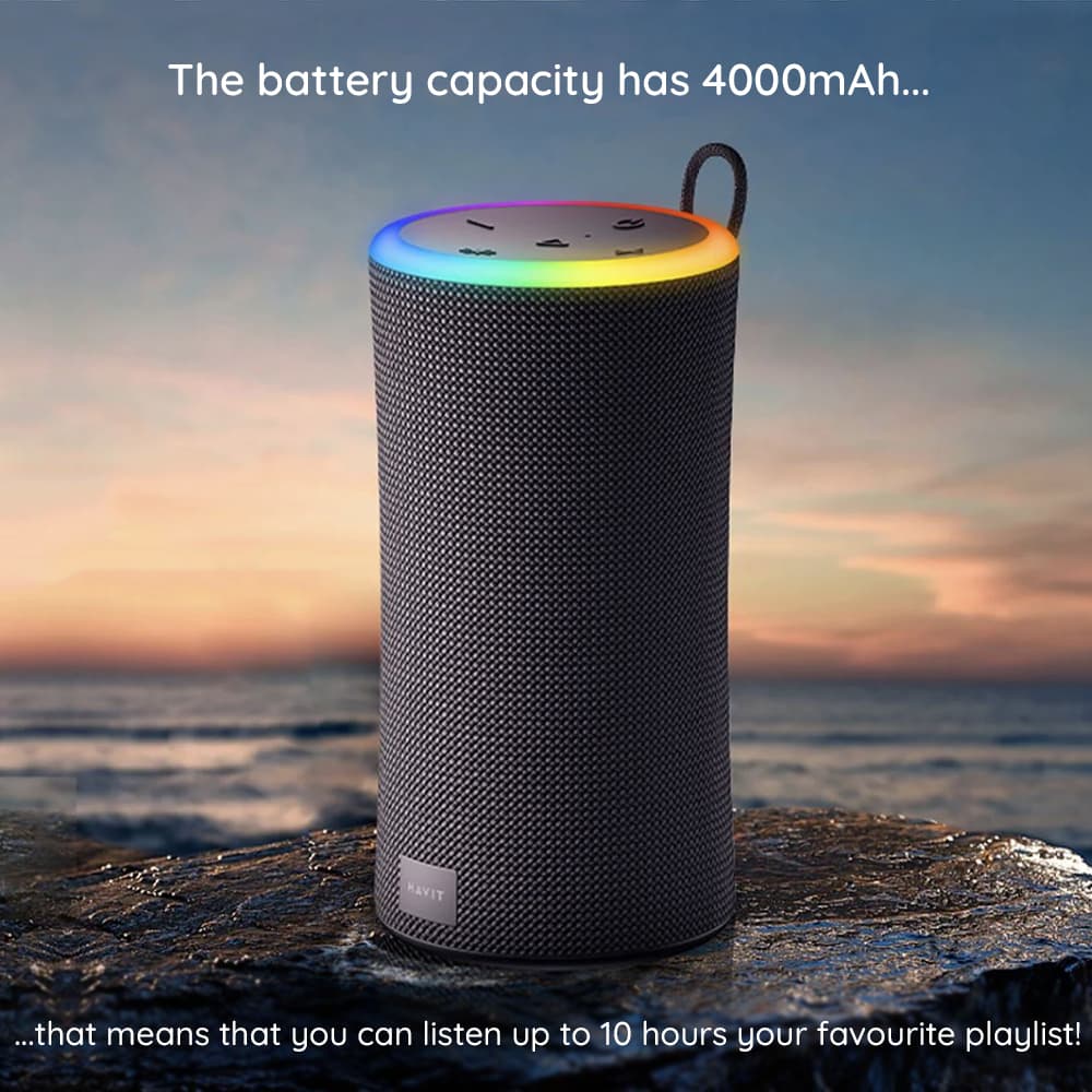 Havit Wireless Speaker SK833BT Bluetooth 5.3 černý - náhled 5
