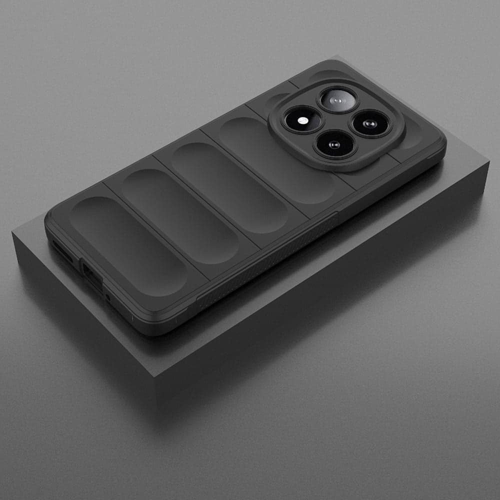 Ochranný kryt Techsuit Magic Shield pro Xiaomi Redmi Note 14 Pro 4G černý - náhled 5
