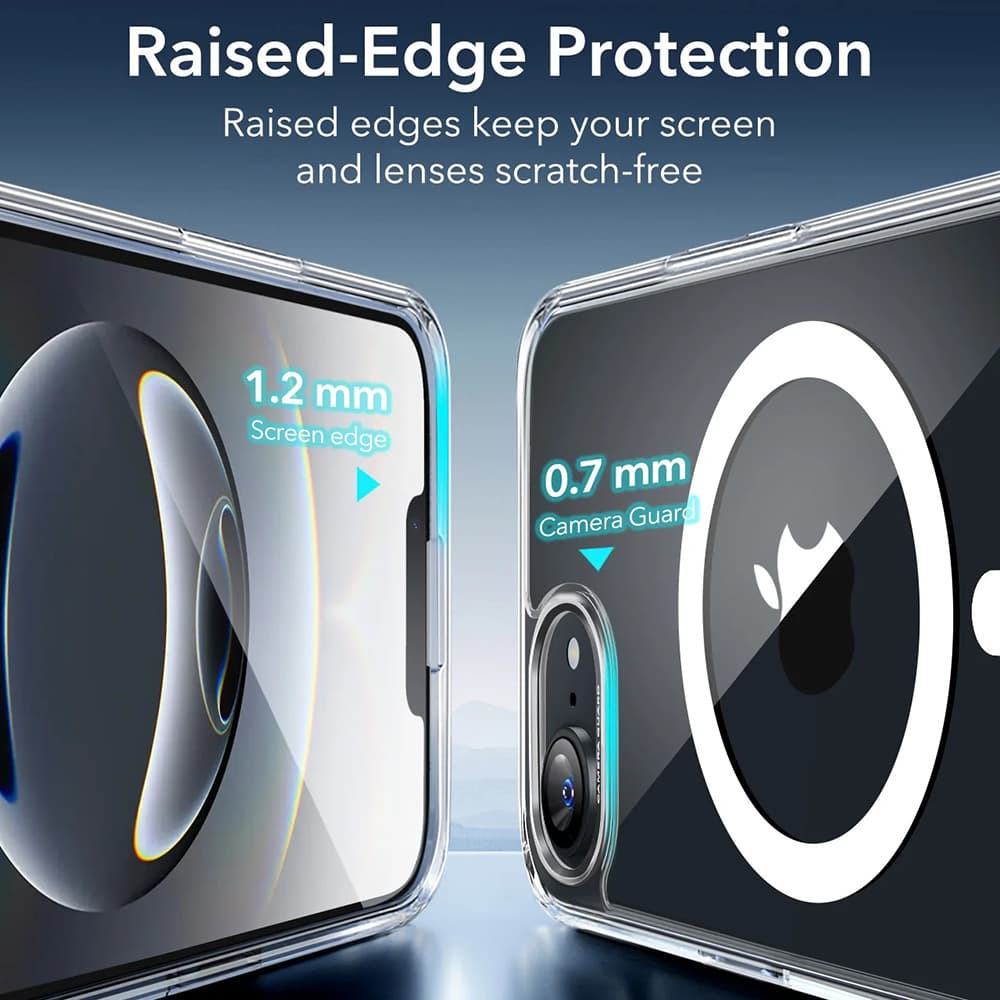 ESR Classic Hybrid HaloLock pro iPhone 16e průhledný - náhled 5