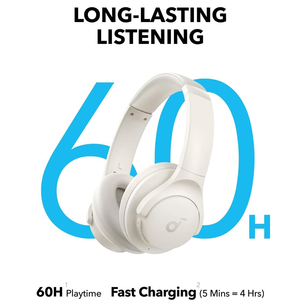 Anker bezdrátová sluchátka SoundCore Q11i A3005G21 bílá - náhled 5