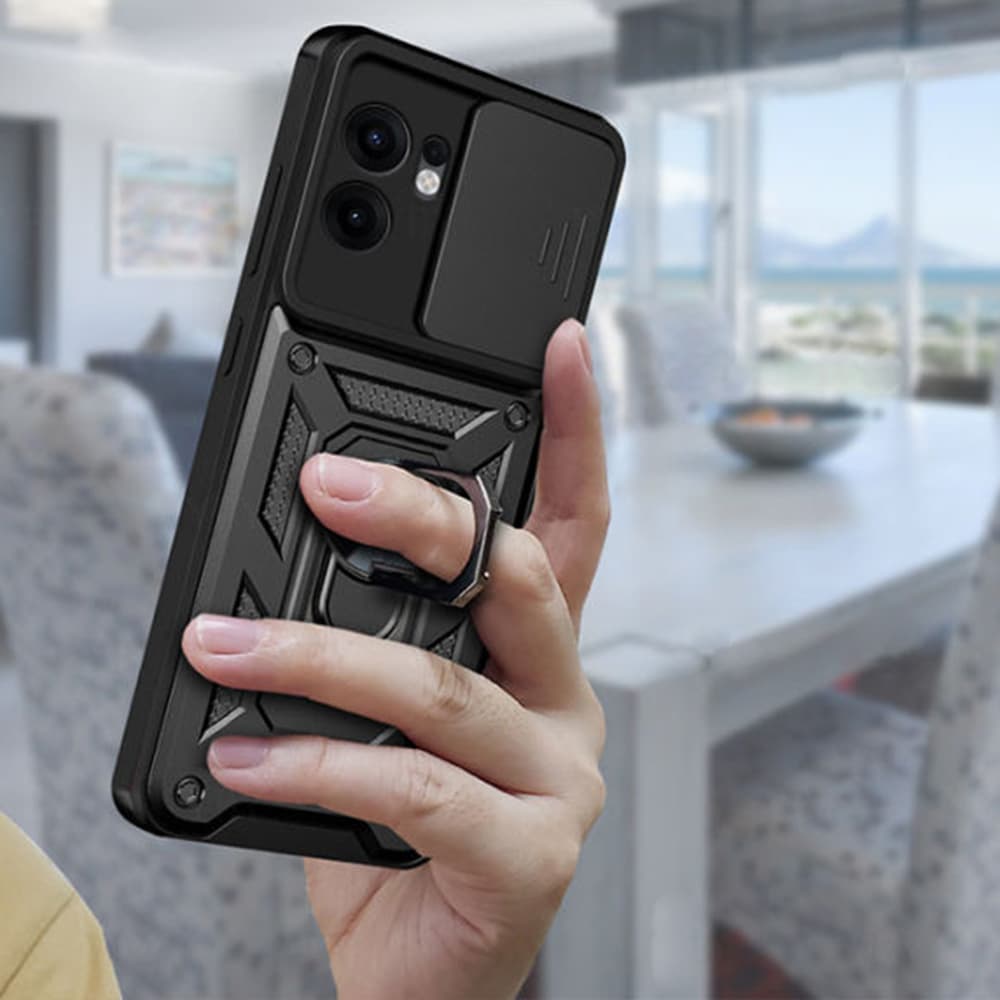 Techsuit CamShield Series pro Oppo Reno13 F 4G Reno13 F 5G Reno13 FS 5G zelený - náhled 5