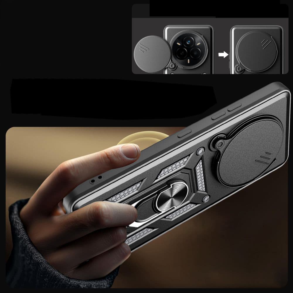 Techsuit CamShield Series Realme 14 Pro černý - náhled 5