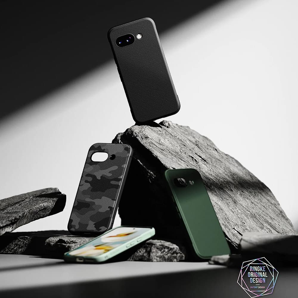 Pouzdro Ringke Onyx Design pro Google Pixel 9a maskáčově černé - náhled 5