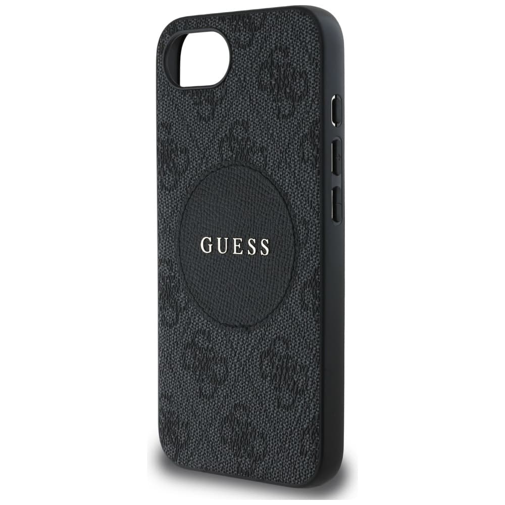 Guess 4G Circle Classic Logo MagSafe iPhone 16e Hnědá - náhled 5