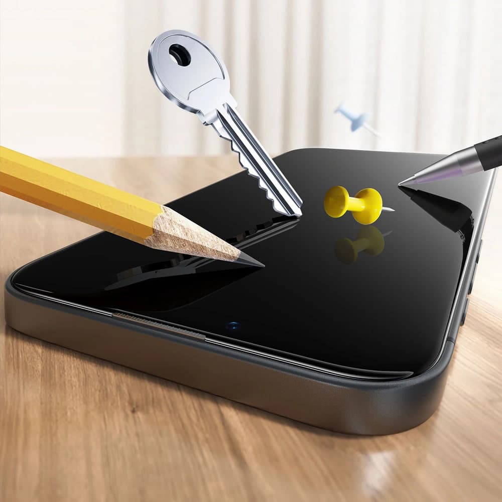 ESR Tempered Glass UltraFit Tray (2ks) iPhone 16e průhledný - náhled 5
