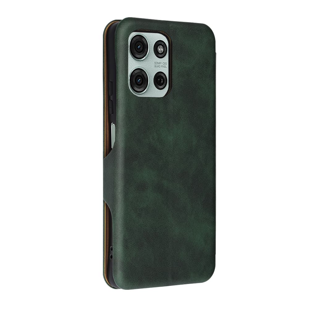 Pouzdro Techsuit Safe Wallet Plus pro Motorola Moto G75 zelené - náhled 5