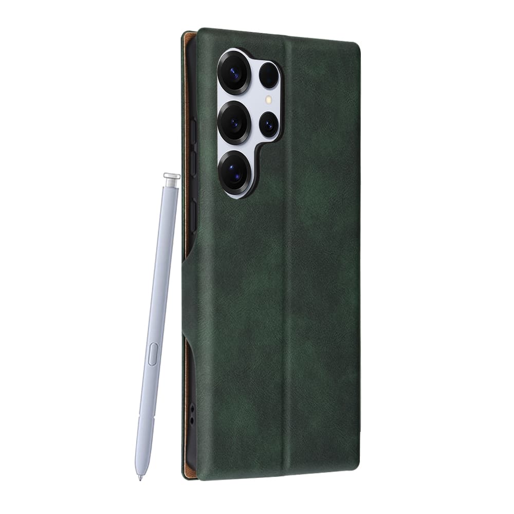 Techsuit – Safe Wallet Plus – Samsung Galaxy S25 Ultra – zelená - náhled 5